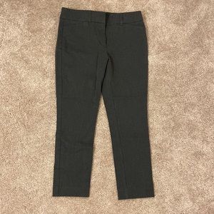 Loft Skinny ankle petite pants - dark gray